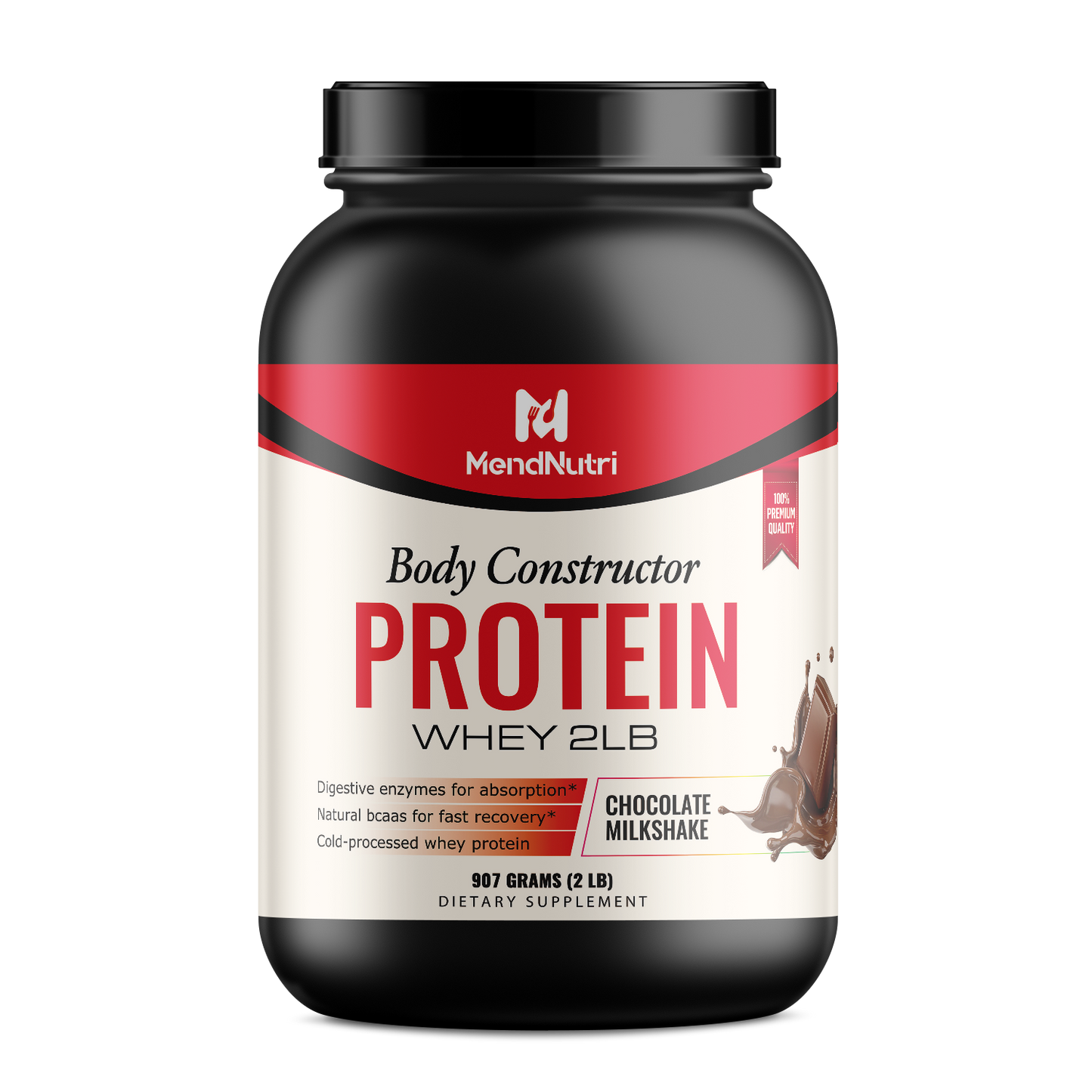 BODY CONSTRUCTOR PROTEIN WHEY 2LB; CHOCOLATE MILKSHAKE
