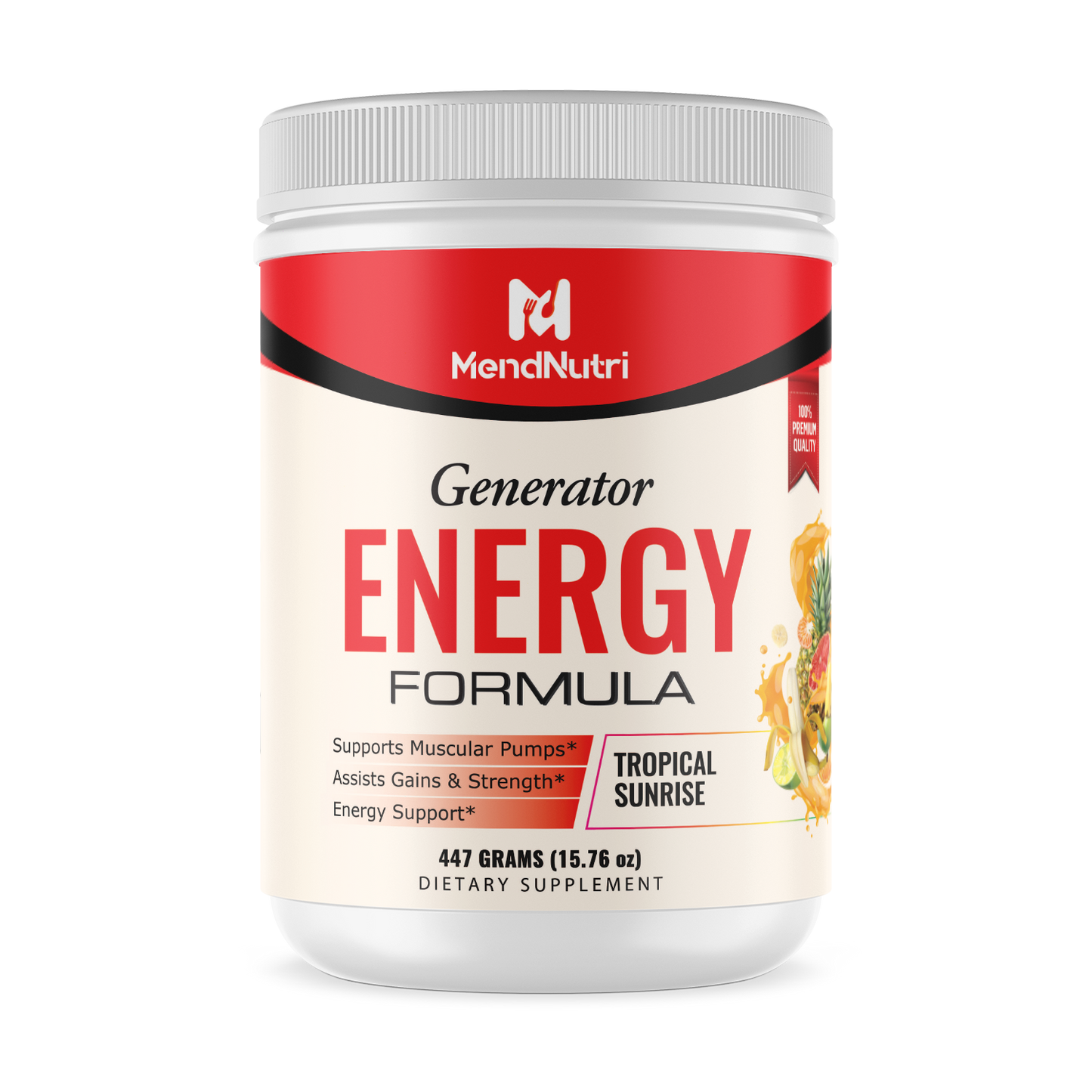 GENERATOR ENERGY FORMULA; TROPICAL SUNRISE