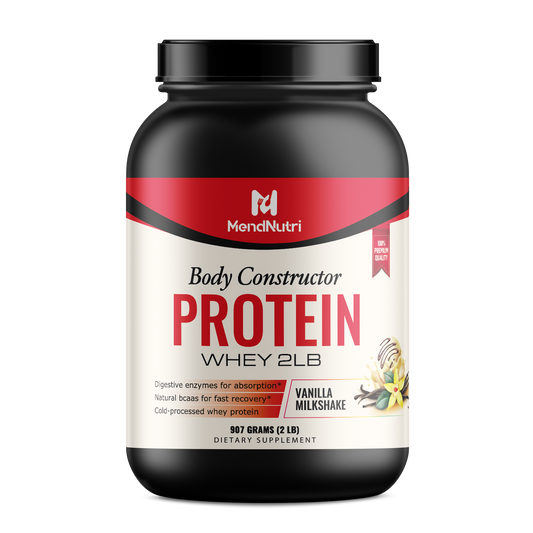 BODY CONSTRUCTOR PROTEIN WHEY 2LB; VANILLA MILKSHAKE